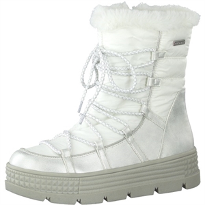Tamaris Artic Look White Chic Snow Boots