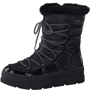 Tamaris Artic Look Black Chic Boots