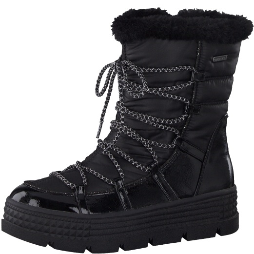 omfattende Tolk Orkan Buy Tamaris Artic Look Black Chic Boots